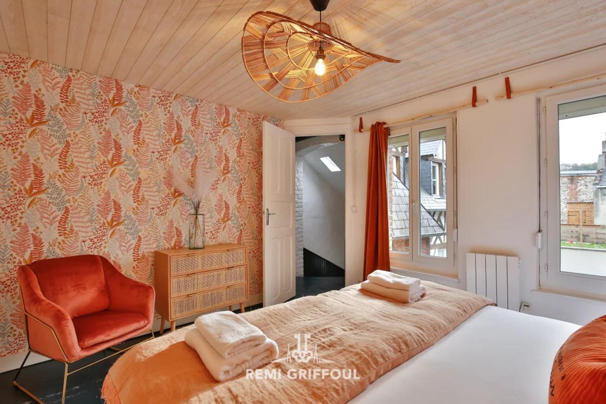 Villa L'Atelier d'Eléa - 4 - Indus-chic in the heart of Honfleur - 6 P Esterno foto